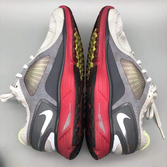 NIKE Lunar Eclipse Flywire Womens Athletic Shoes Grey/Pink 408580-100 Size 8.5 - Picture 13 of 16